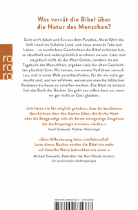 Zusatzmaterial 9783499631337 U4 von Das Tagebuch der Menschheit: Was die Bibel über unsere Evolution verrät von Carel van Schaik, Kai Michel