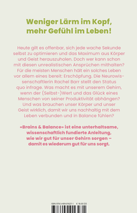 Zusatzmaterial 9783499016271 U4 von Brains & Balance: Was das Gehirn braucht, damit es der Seele gut geht von Rachel Barr