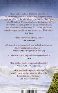 Zusatzmaterial 9783498035280 U4 von MEASURING THE WORLD von Daniel Kehlmann
