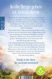 Zusatzmaterial 9783499009921 U4 von Die Bergwacht: Alpenglühen von Sophie Zach