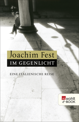 Buchcover von Im Gegenlicht: Eine italienische Reise