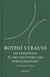 Buchcover von Die Expedition zu den Wächtern u. Sprengmeistern: Kritische Prosa von Botho Strauß