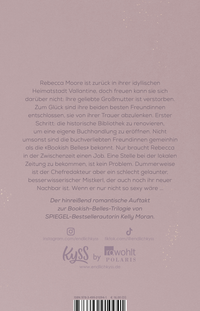Zusatzmaterial 9783499010941 U4 von Bookish Belles – Liebe hat tausend Seiten von Kelly Moran