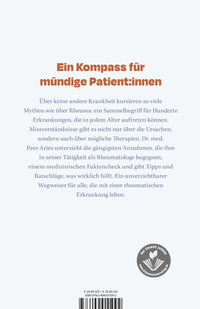 Zusatzmaterial 9783499011092 U4 von Rheuma: Wissen statt Mythen – rheumatische Erkrankungen verstehen und in den Griff bekommen von Dr. med. Peer Aries