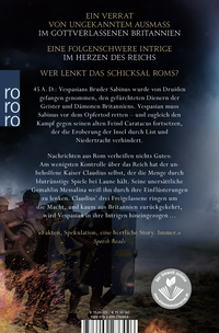 Zusatzmaterial 9783499276446 U4 von Vespasian: Das Blut des Bruders von Robert Fabbri