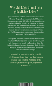 Zusatzmaterial 9783498007249 U4 von Lügen im Paradies von Colombe Schneck