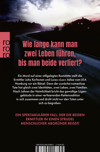 Zusatzmaterial 9783499018695 U4 von Ein Leben zu viel: Juha und Lux vom LKA Hamburg ermitteln von Nikolas Kuhl, Stefan Sandrock