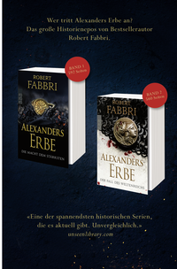 Zusatzmaterial U3 978 3 499 01022 4 von Alexanders Erbe: Die Schlacht um den Thron von Robert Fabbri
