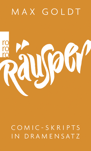 Buchcover von Räusper: Comic-Skripts in Dramensatz