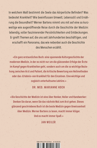 Zusatzmaterial 9783737101790 U4 von BODY AND SOUL – A Journey Through the History of Medicine: Eine Reise durch die Geschichte der Medizin von Werner Bartens