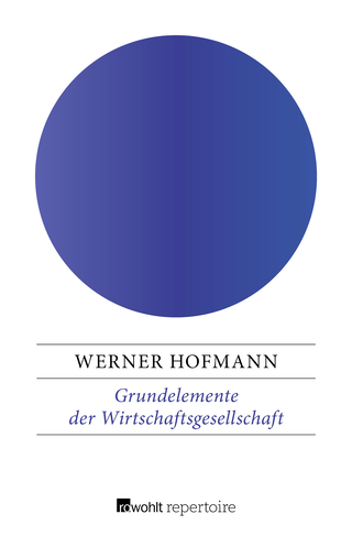 Buchcover von Grundelemente der Wirtschaftsgesellschaft: Ein Leitfaden für Lehrende