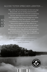 Zusatzmaterial 9783499009785 U4 von Die Totenärztin: Donaunebel von René Anour