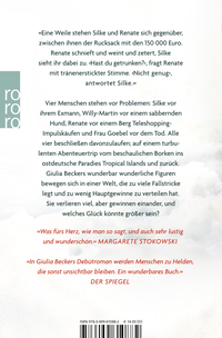 Zusatzmaterial 9783499610882 U4 von Das Leben ist eins der Härtesten von Giulia Becker