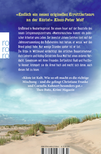 Zusatzmaterial 9783499273582 U4 von Muscheln, Mord und Meeresrauschen: Ein Ostfriesen-Krimi von Christiane Franke, Cornelia Kuhnert