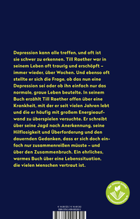 Zusatzmaterial 9783499005305 U4 von Bin ich schon depressiv, oder ist das noch das Leben? von Till Raether