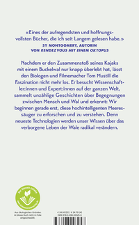Zusatzmaterial 9783498003258 U4 von Die Sprache der Wale: Eine Reise in die Welt der Tierkommunikation von Tom Mustill