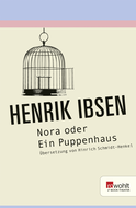 Buchcover von Nora oder Ein Puppenhaus: Schauspiel in 3 Akten von Henrik Ibsen
