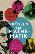 Buchcover von Größen der Mathematik: 25 Denker, die Geschichte schrieben von Ian Stewart