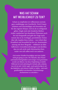 Zusatzmaterial 9783499012730 U4 von Sorry not sorry: Über weibliche Scham von Anika Landsteiner