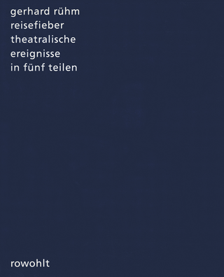 Buchcover von Reisefieber: theatralische ereignisse in fünf teilen