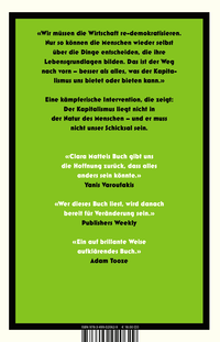 Zusatzmaterial 9783499020629 U4 von Escape from Capitalism: Eine Intervention von Clara E. Mattei
