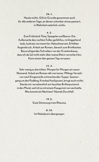 Zusatzmaterial 9783498001247 U4 von Nach Notat zu Bett: Heinz Strunks Intimschatulle von Heinz Strunk