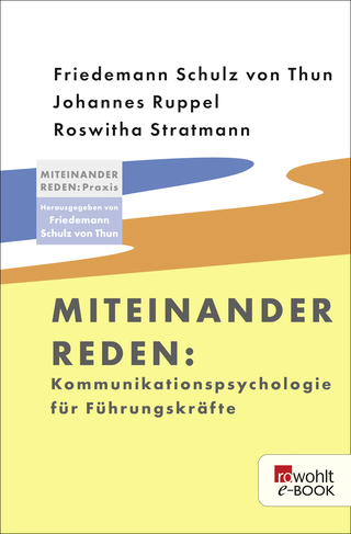 Buchcover von Miteinander reden: Kommunikationspsychologie für Führungskräfte