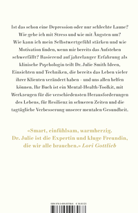Zusatzmaterial 9783499007088 U4 von Aufstehen oder liegen bleiben?: Tools für deine mentale Gesundheit von Dr. Julie Smith
