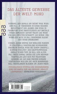 Zusatzmaterial 9783499246722 U4 von Die Akte Rosenherz von Jan Seghers