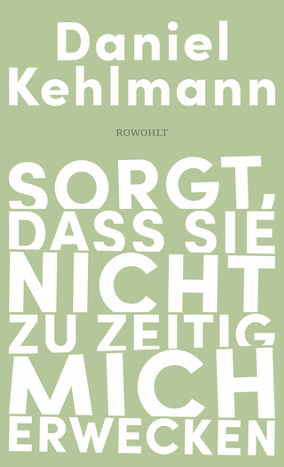 Buchcover von Sorgt, dass sie nicht zu zeitig mich erwecken: Essays und Reden