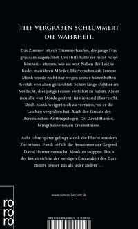 Zusatzmaterial 9783499248665 U4 von Verwesung:   von Simon Beckett