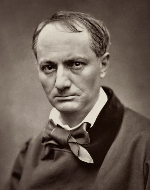 Portrait von Charles Baudelaire