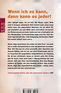 Zusatzmaterial 9783499631160 U4 von Die Fettlöserin: Eine Anatomie des Abnehmens von Nicole Jäger