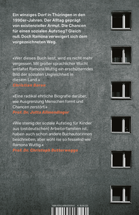 Zusatzmaterial 9783499019760 U4 von Aller Aufstieg ist schwer: Arm, ostdeutsch, Arbeiterkind – die Lüge von der Chancengleichheit von Ramona Wuttig
