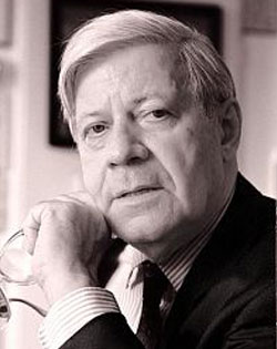 Portrait von Helmut Schmidt
