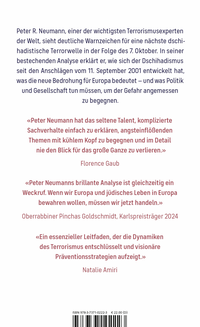 Zusatzmaterial 9783737102223 U4 von THE RETURN OF TERROR – How Jihadism Challenges Us: Wie uns der Dschihadismus herausfordert von Peter R. Neumann