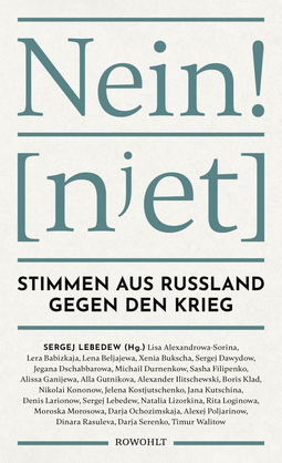 Buchcover von Nein!: Stimmen aus Russland gegen den Krieg 