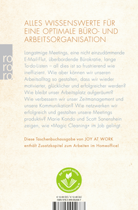 Zusatzmaterial 9783499002687 U4 von Glücklich im Job, glücklich im Leben: So bringen Sie Ordnung, Struktur und Motivation in Ihren Arbeitsalltag von Marie Kondo, Scott Sonenshein