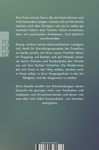 Zusatzmaterial 9783499274473 U4 von weg von Doris Knecht