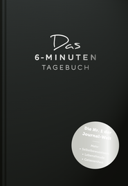 Buchcover von Das 6-Minuten-Tagebuch (schwarz): Das Original von Dominik Spenst