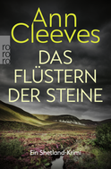 Buchcover von Das Flüstern der Steine: Ein Shetland-Krimi von Ann Cleeves