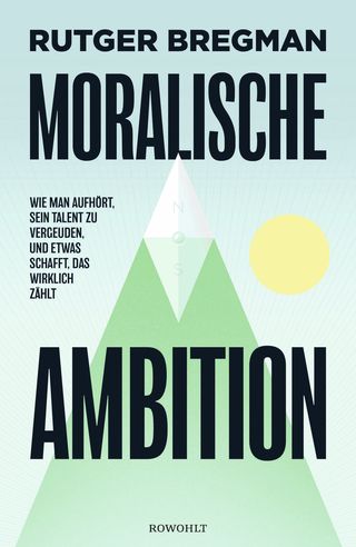 Buchcover von Moralische Ambition: Wie man aufhört, sein Talent zu vergeuden, und etwas schafft, das wirklich zählt
