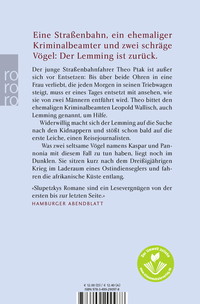 Zusatzmaterial 9783499290978 U4 von Die Rückkehr des Lemming von Stefan Slupetzky