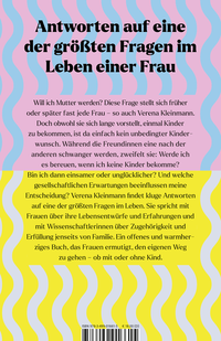 Zusatzmaterial 9783499016615 U4 von Alle kriegen Kinder, ich zweifle: Antworten auf eine der größten Lebensfragen von Verena Kleinmann