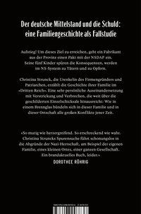 Zusatzmaterial 9783498007836 U4 von Die Aufsteiger: Deutscher Mittelstand unter Hitler: Eine Familiengeschichte von Christina Strunck