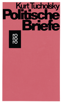 Buchcover von Politische Briefe von Kurt Tucholsky