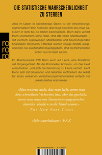 Zusatzmaterial 9783499001741 U4 von Der Kaninchen-Faktor von Antti Tuomainen