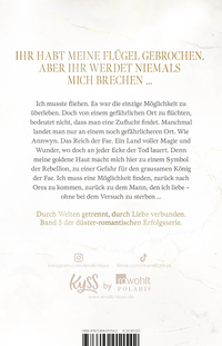 Zusatzmaterial 9783499011542 U4 von The Darkest Gold – Die Rebellin von Raven Kennedy