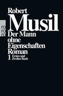 Buchcover von Der Mann ohne Eigenschaften I: Erstes und Zweites Buch von Robert Musil