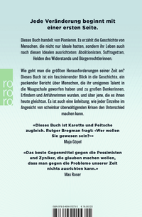 Zusatzmaterial 9783499015755 U4 von Moralische Ambition: Wie man aufhört, sein Talent zu vergeuden, und etwas schafft, das wirklich zählt von Rutger Bregman